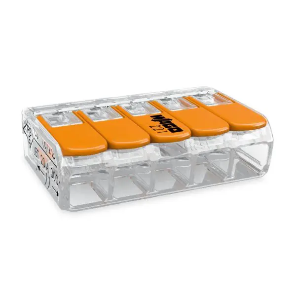 Emenda conector para caixa tomada