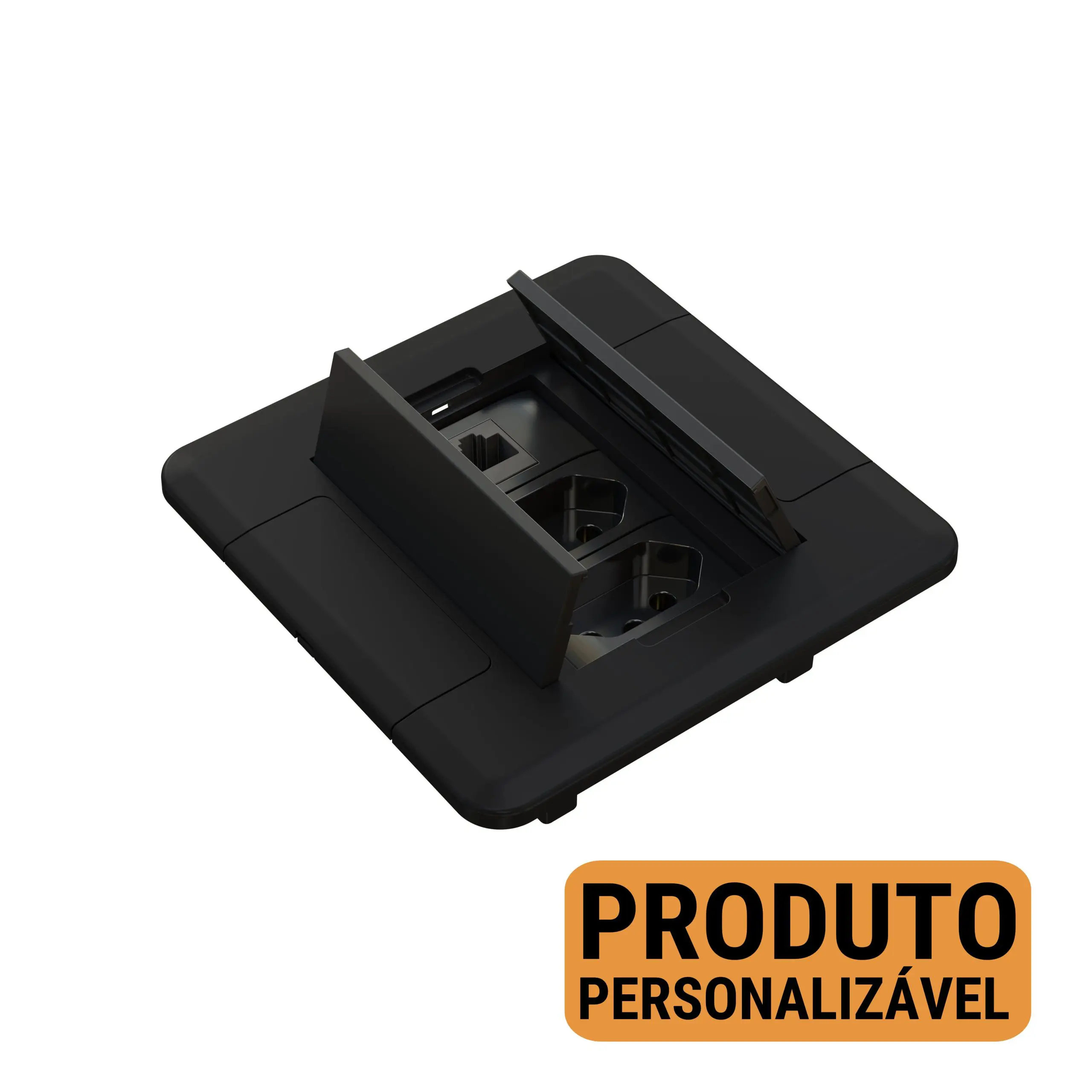 Espelho Caixa de Tomada 4x4-CXEP03 - CaixaTomada.com