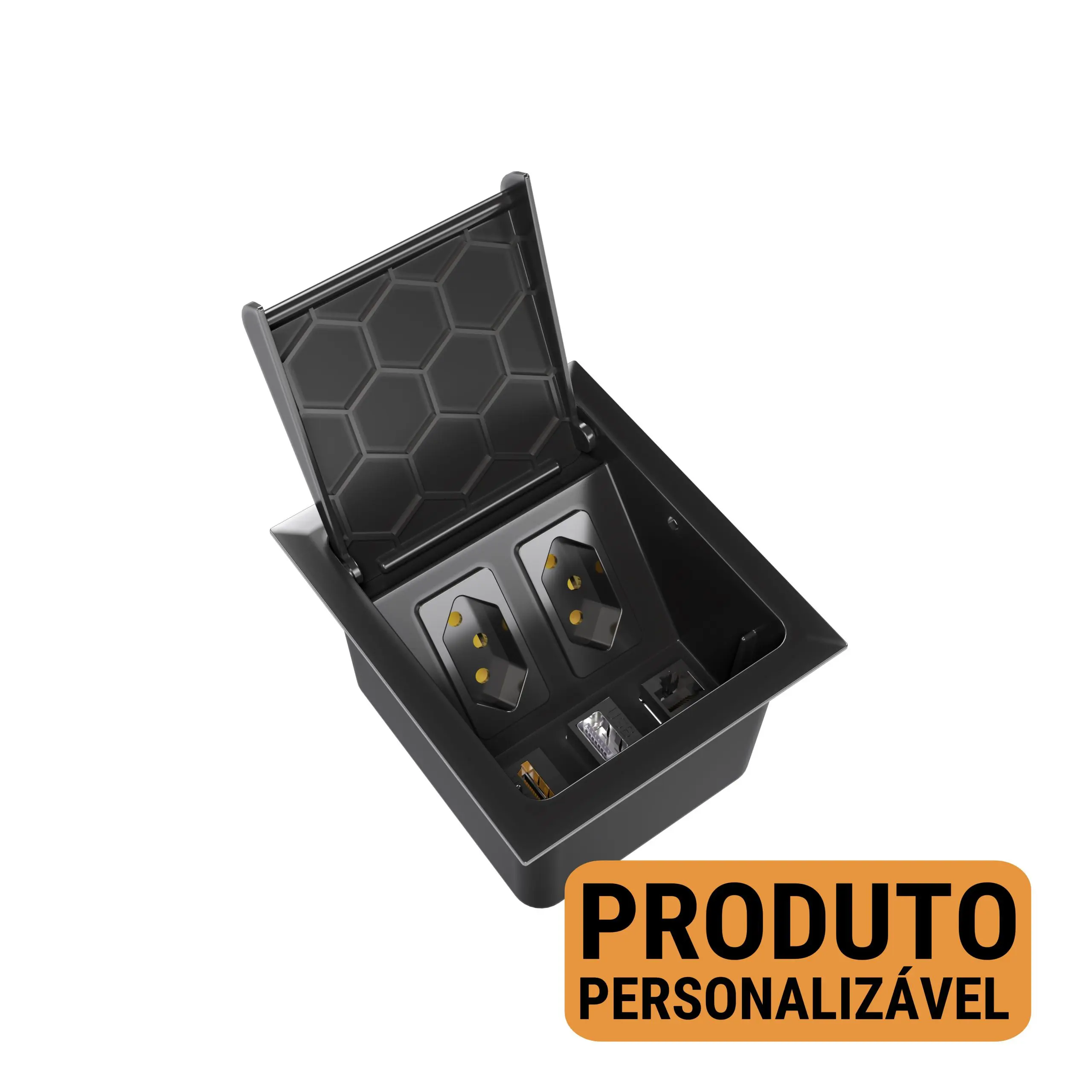 Caixa de Tomada Mesa CX23ABS