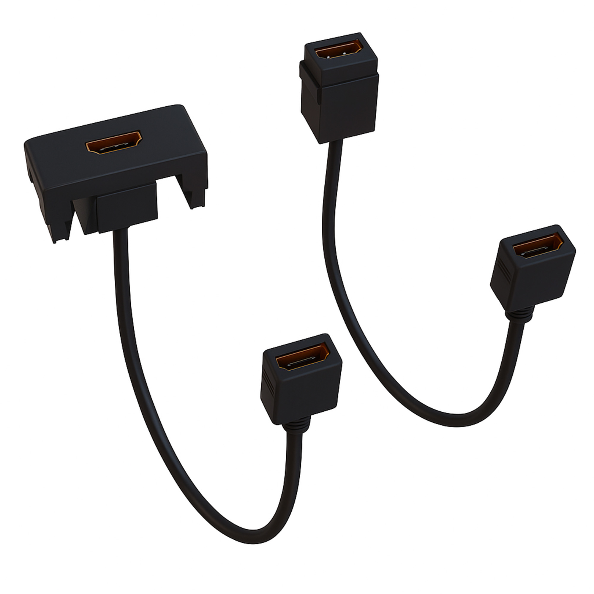 HDMI com extensão 10cm