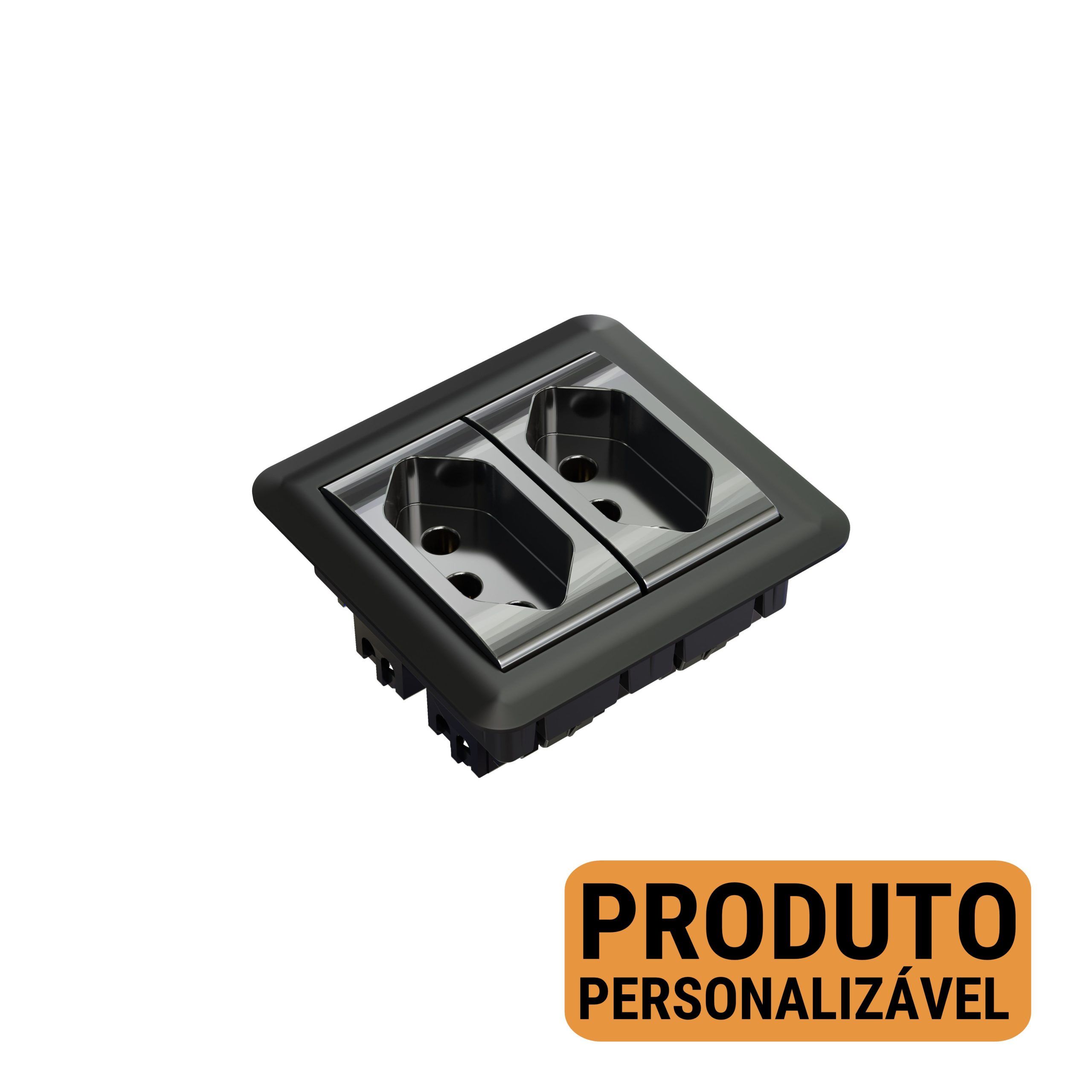 Caixa de Tomada Embutir CX02S