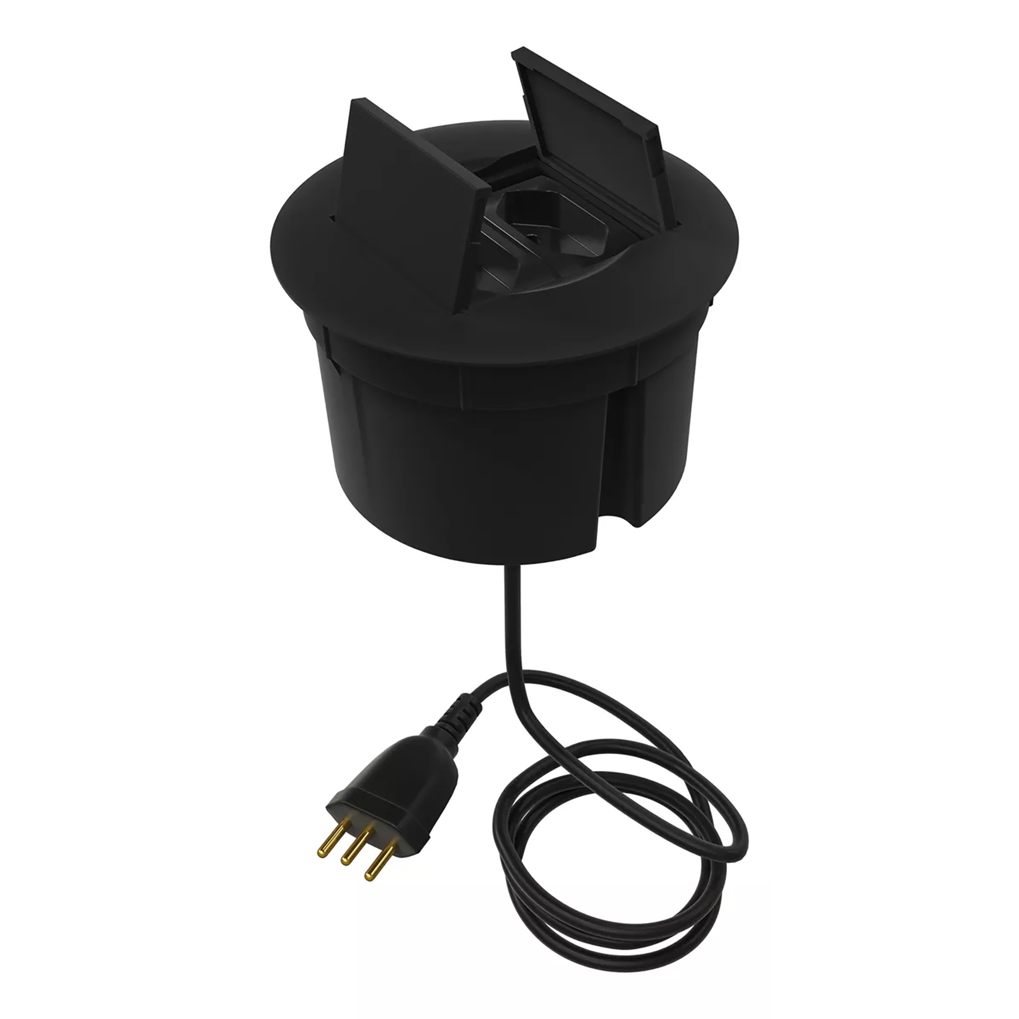 Caixa de Tomada Redonda com 2 Tomadas 20A Plug&Play