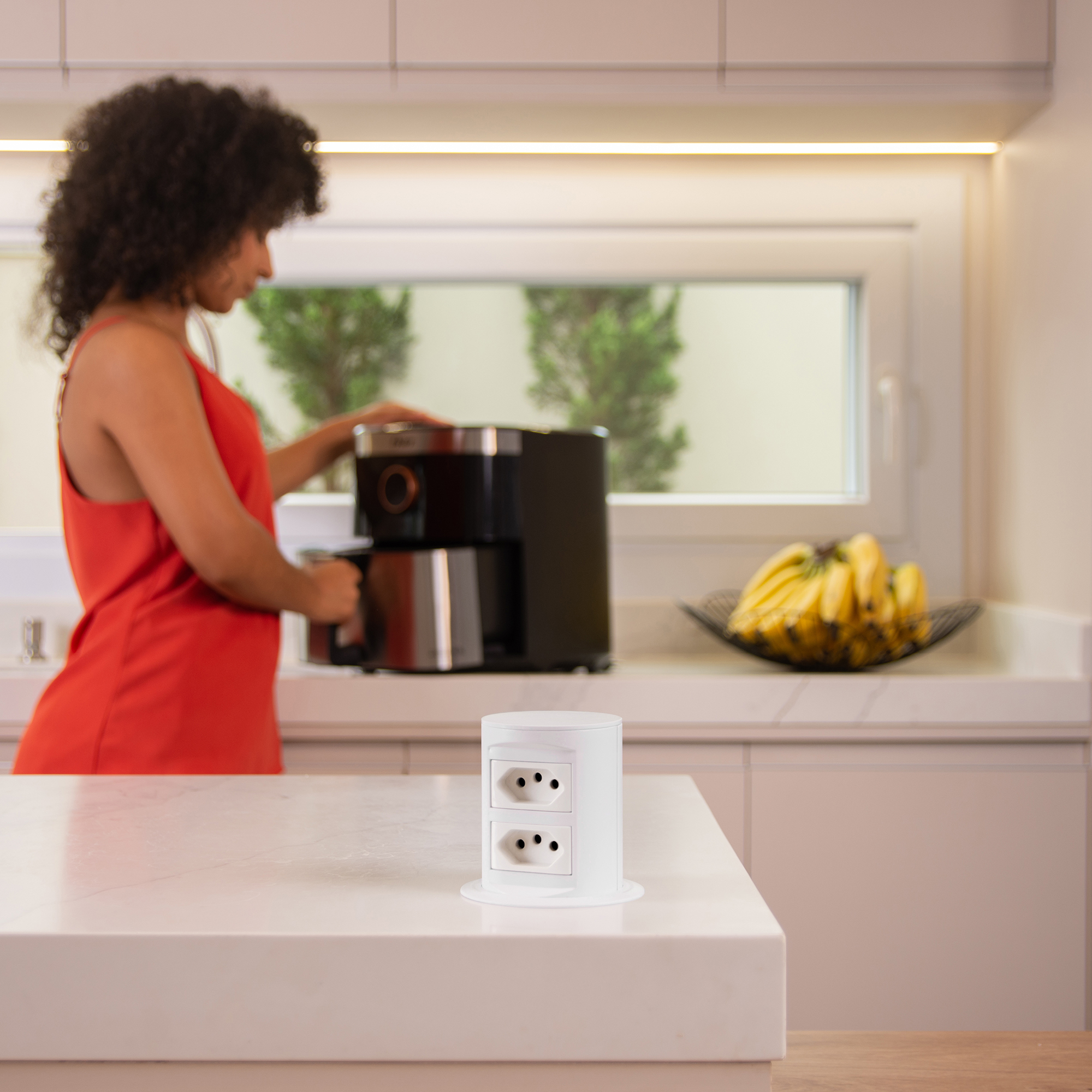 TORRES　2点セット Torre Quente Carvalho com Preto Cozinha Arizona 2783 Carraro